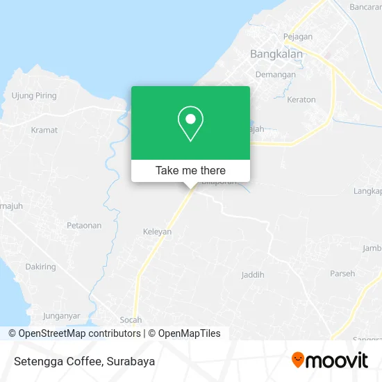 Setengga Coffee map