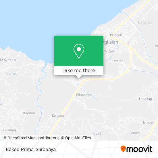 Bakso Prima map