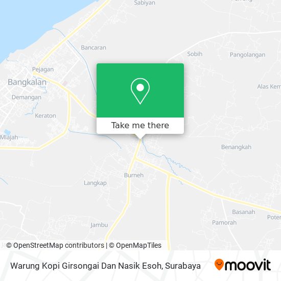 Warung Kopi Girsongai Dan Nasik Esoh map