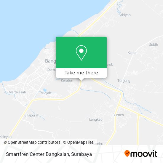 Smartfren Center Bangkalan map