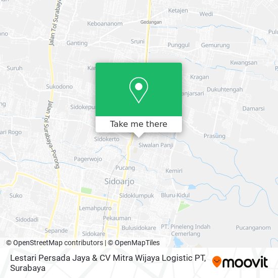 Lestari Persada Jaya & CV Mitra Wijaya Logistic PT map