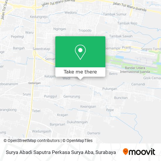 Surya Abadi Saputra Perkasa Surya Aba map