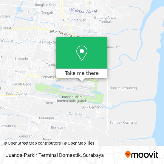 Juanda-Parkir Terminal Domestik map