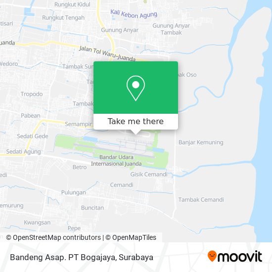 Bandeng Asap. PT Bogajaya map