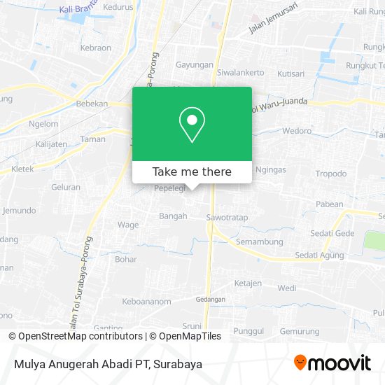 Mulya Anugerah Abadi PT map