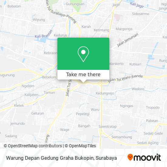 Warung Depan Gedung Graha Bukopin map