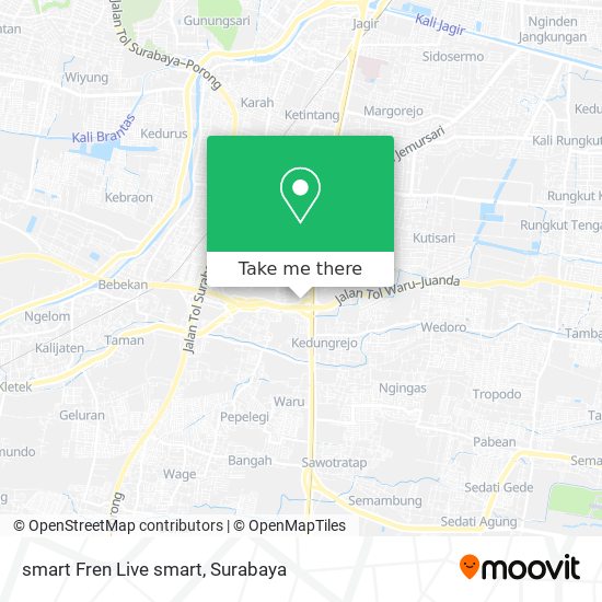 smart Fren Live smart map