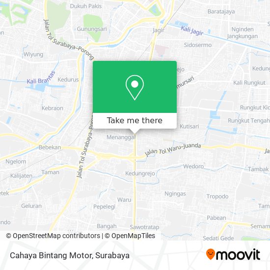 Cahaya Bintang Motor map