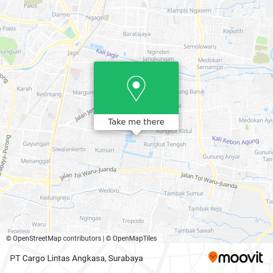 PT Cargo Lintas Angkasa map
