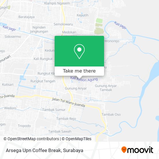 Arsega Upn Coffee Break map