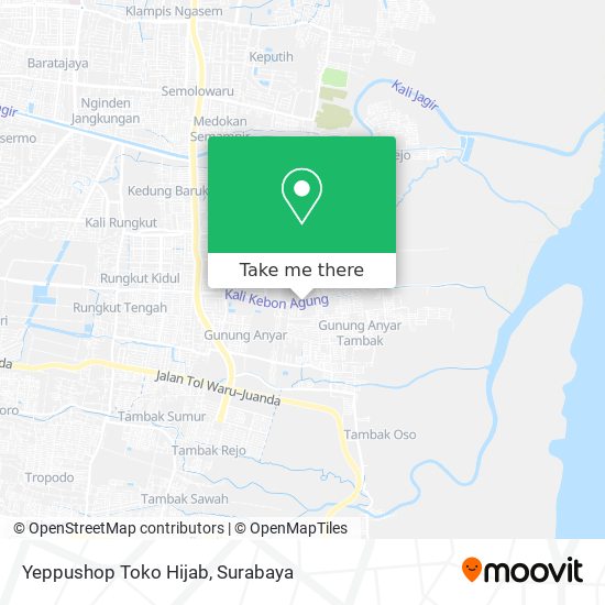 Yeppushop Toko Hijab map