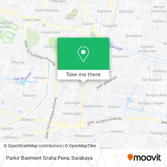 Parkir Basment Graha Pena map