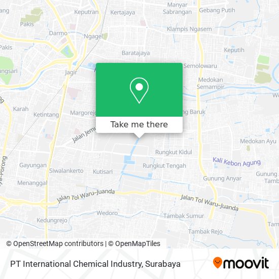 PT International Chemical Industry map