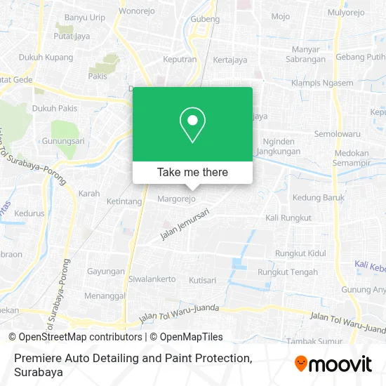 Premiere Auto Detailing and Paint Protection map