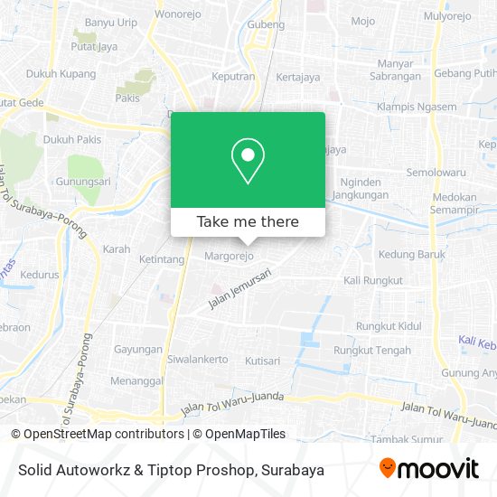 Solid Autoworkz & Tiptop Proshop map
