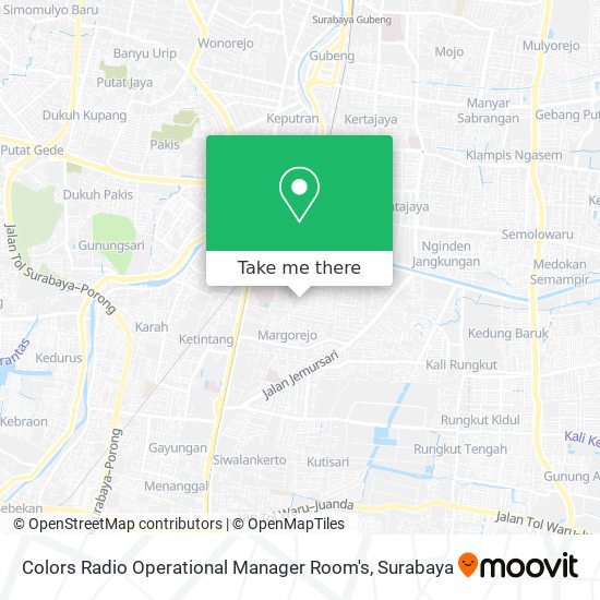 Colors Radio Operational Manager Room's map