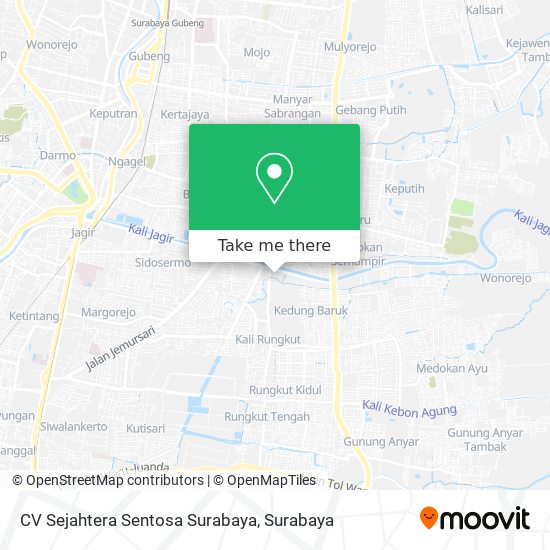 CV Sejahtera Sentosa Surabaya map