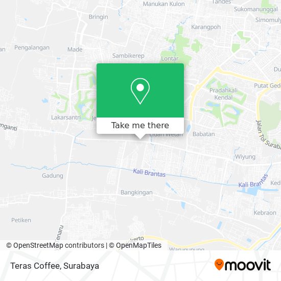 Teras Coffee map