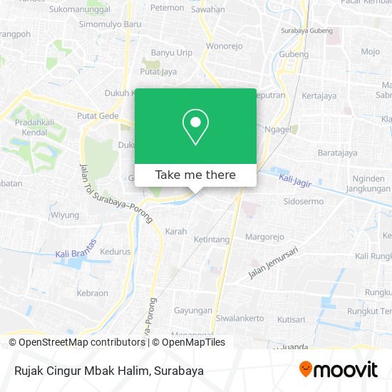 Rujak Cingur Mbak Halim map