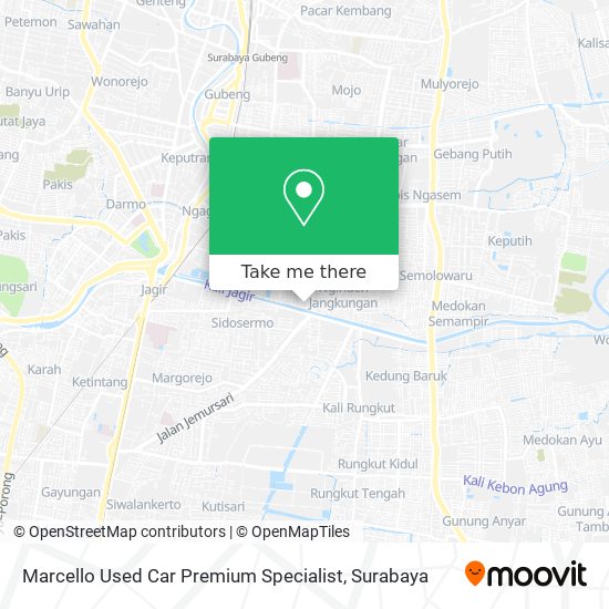 Marcello Used Car Premium Specialist map