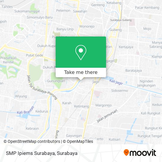 SMP Ipiems Surabaya map