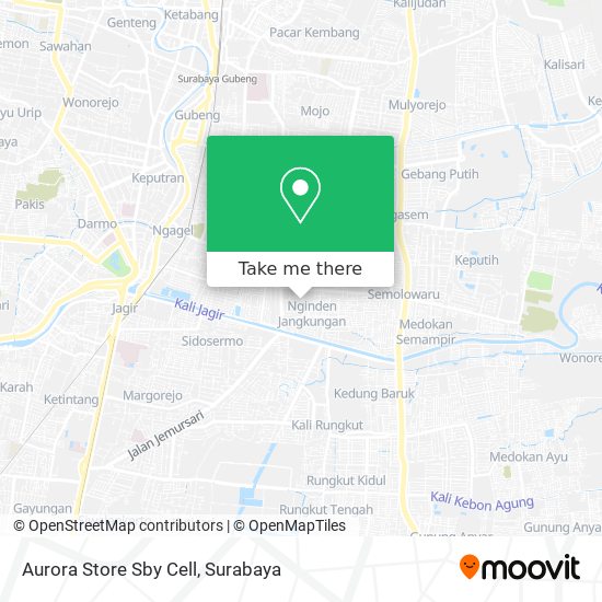 Aurora Store Sby Cell map