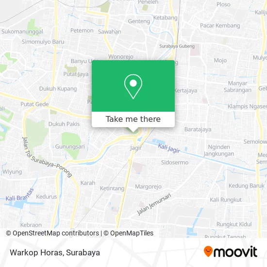 Warkop Horas map