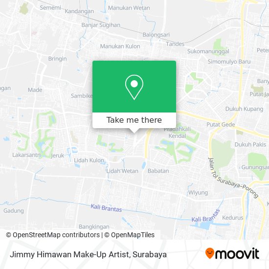 Jimmy Himawan Make-Up Artist map