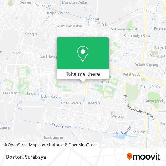 Boston map