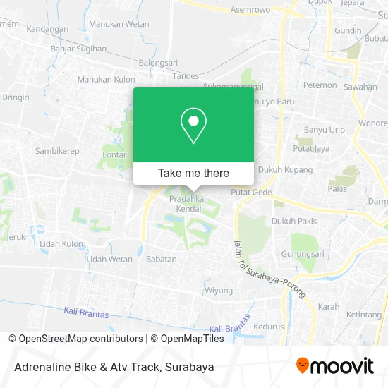 Adrenaline Bike & Atv Track map