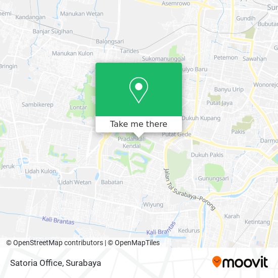 Satoria Office map