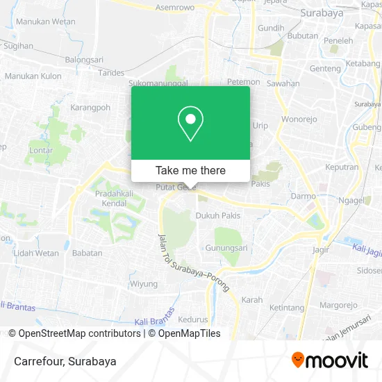 Carrefour map