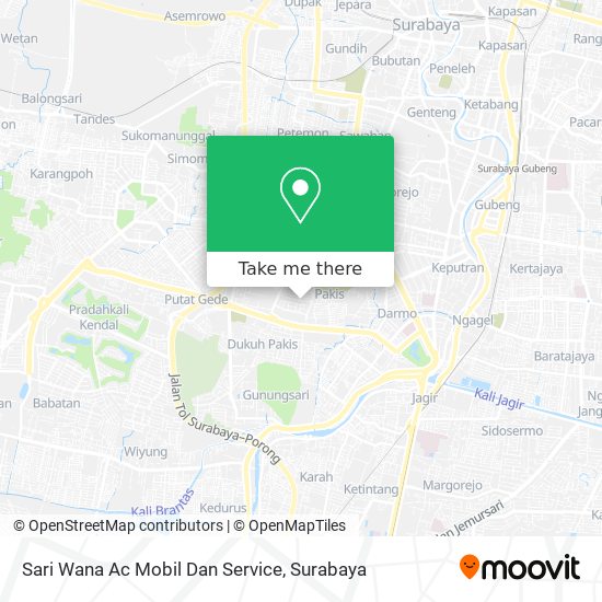 Sari Wana Ac Mobil Dan Service map