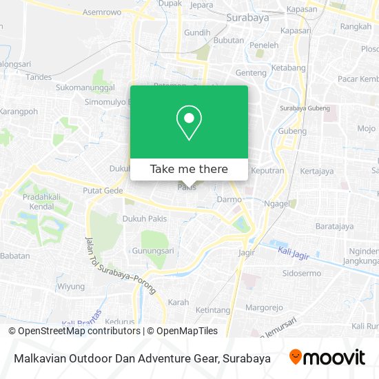 Malkavian Outdoor Dan Adventure Gear map