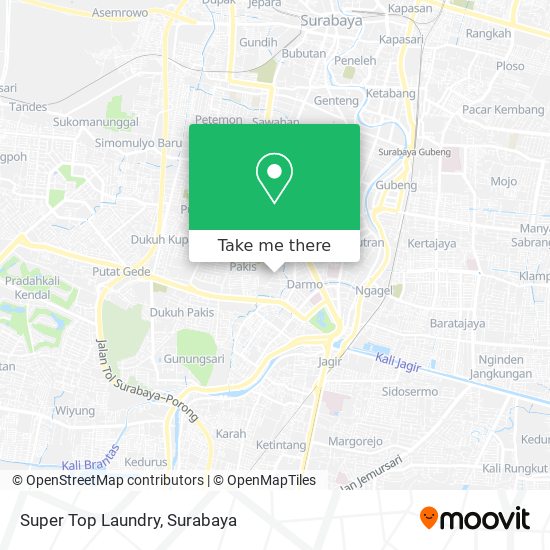 Super Top Laundry map