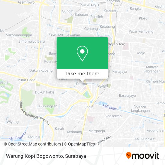 Warung Kopi Bogowonto map