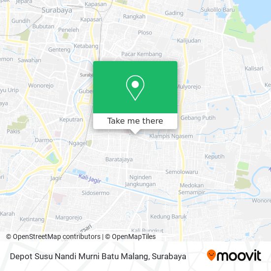 Depot Susu Nandi Murni Batu Malang map