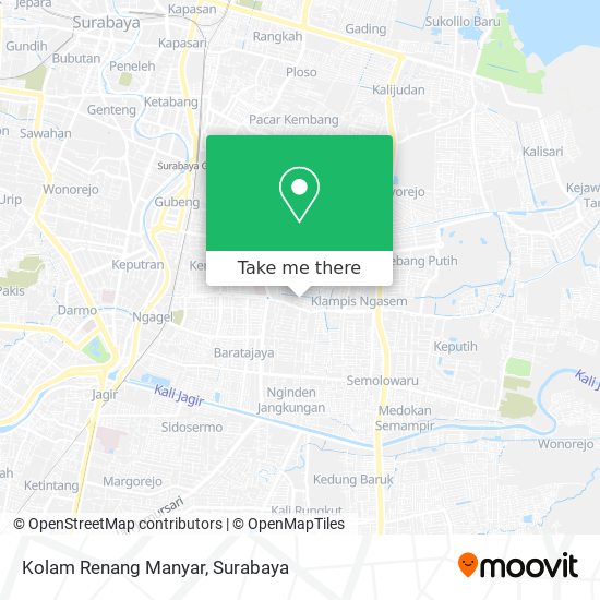 Kolam Renang Manyar map