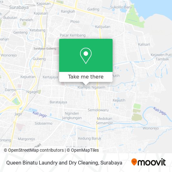 Queen Binatu Laundry and Dry Cleaning map
