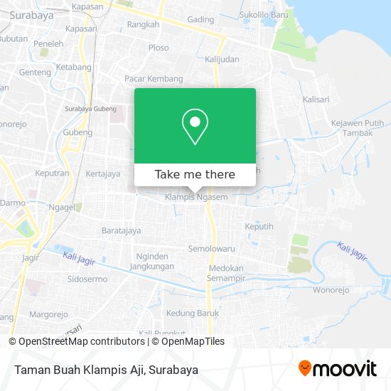 Taman Buah Klampis Aji map