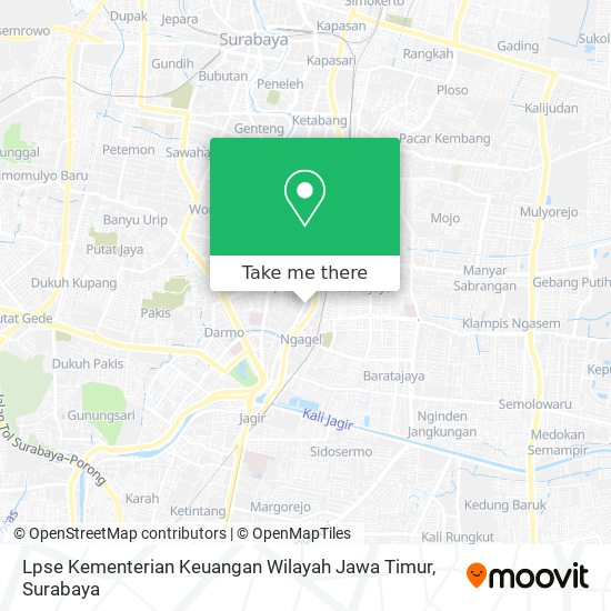 Lpse Kementerian Keuangan Wilayah Jawa Timur map