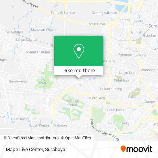 Mape Live Center map