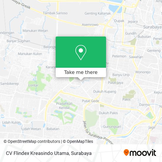 CV Flindex Kreasindo Utama map