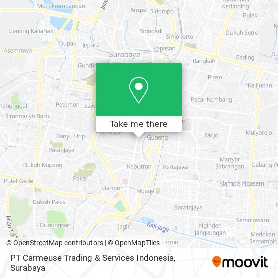 PT Carmeuse Trading & Services Indonesia map