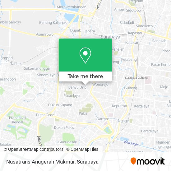 Nusatrans Anugerah Makmur map