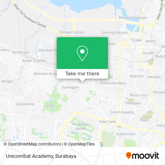 Unicombat Academy map