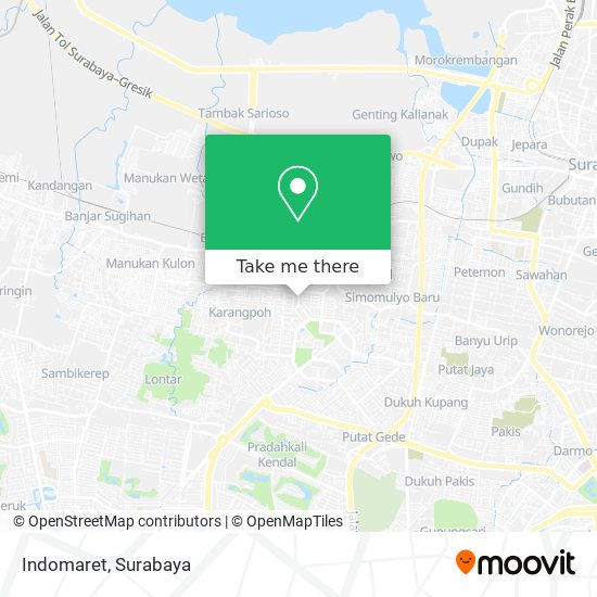 Indomaret map