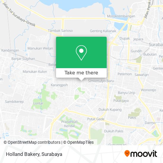 Holland Bakery map