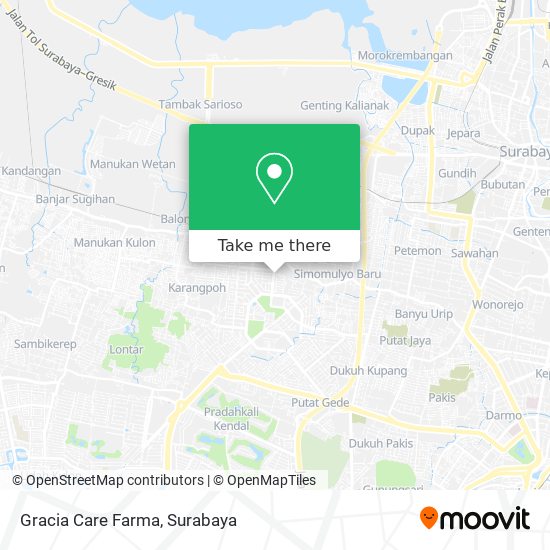 Gracia Care Farma map