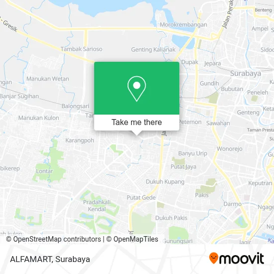 ALFAMART map